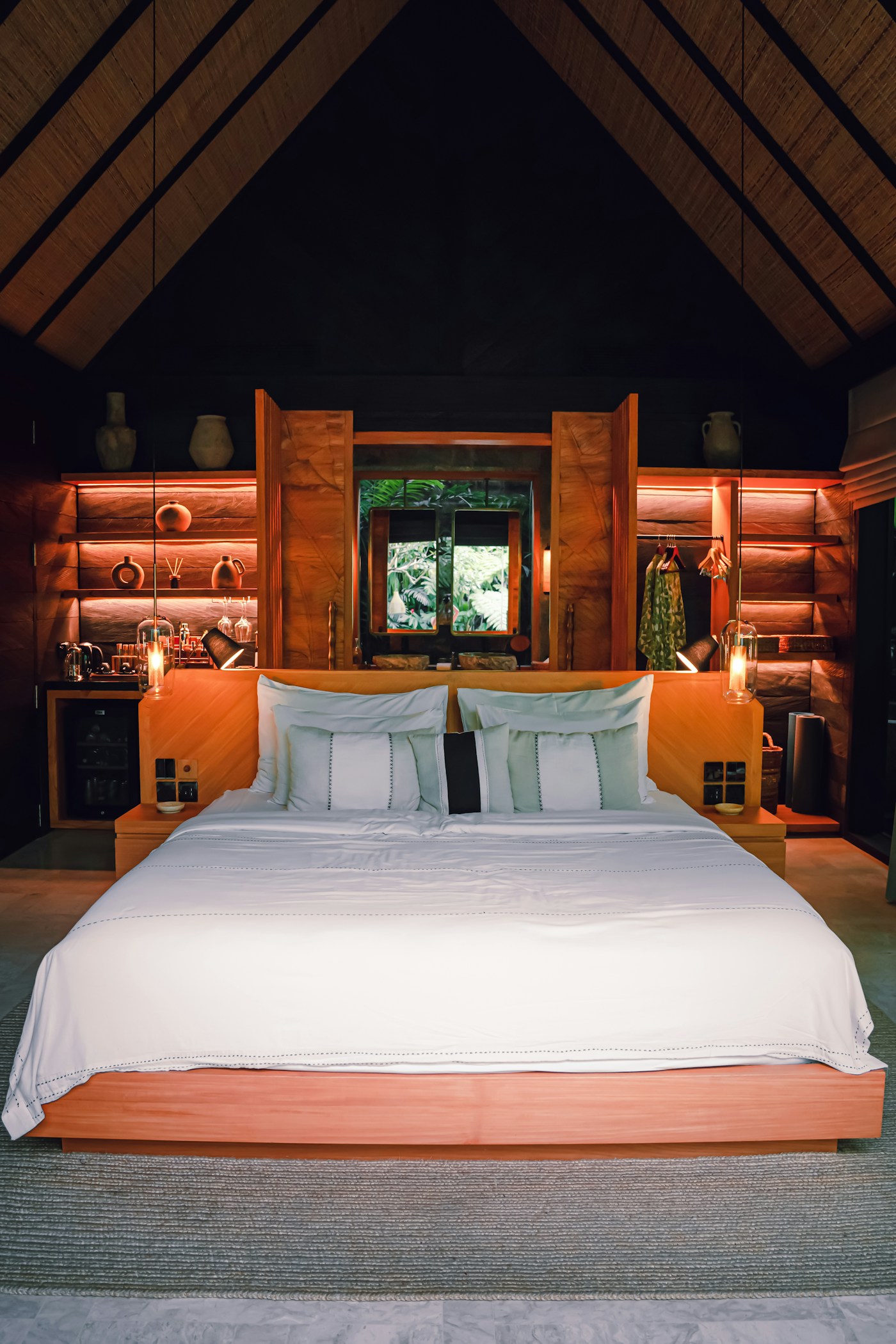 Characterful holiday-let bedroom
